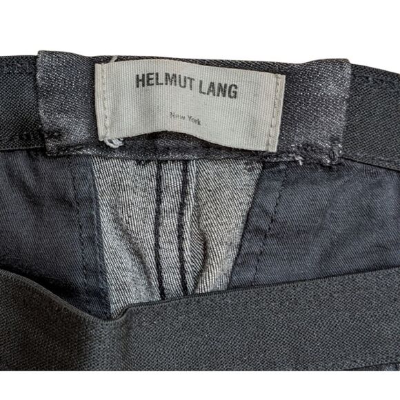 Helmut Lang Women's Charcoal Black Jeggings Size 26 - Picture 5 of 7